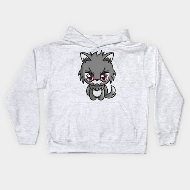 Warewolf Kids Hoodie by mysticpotlot